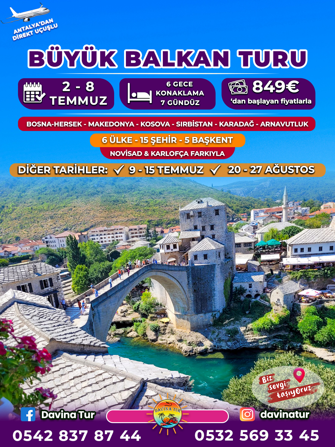 BÜYÜK BALKAN TURU